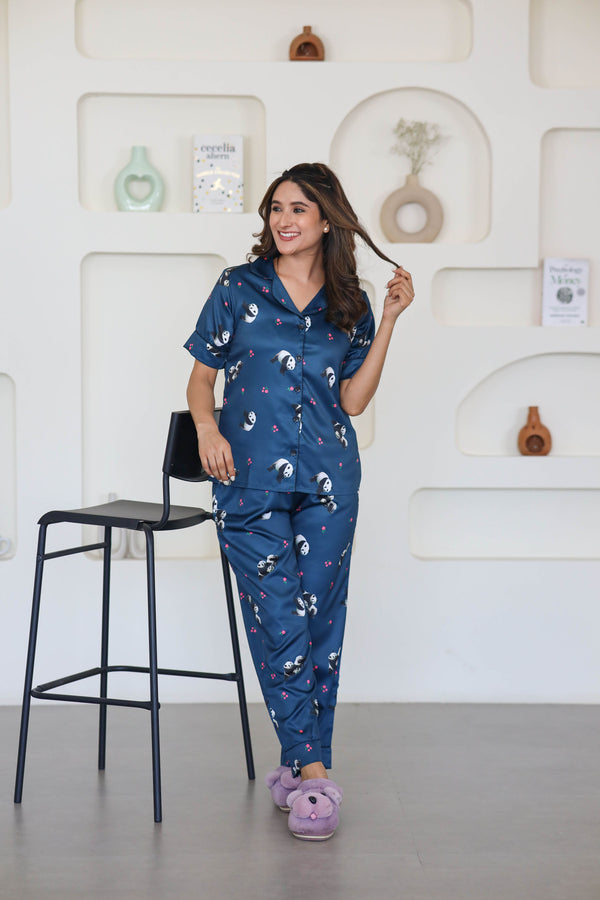 Animal print night suit outlet