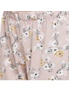 Smarty Pants women's cotton rose gold color floral print night suit. (SMNSP-869A)
