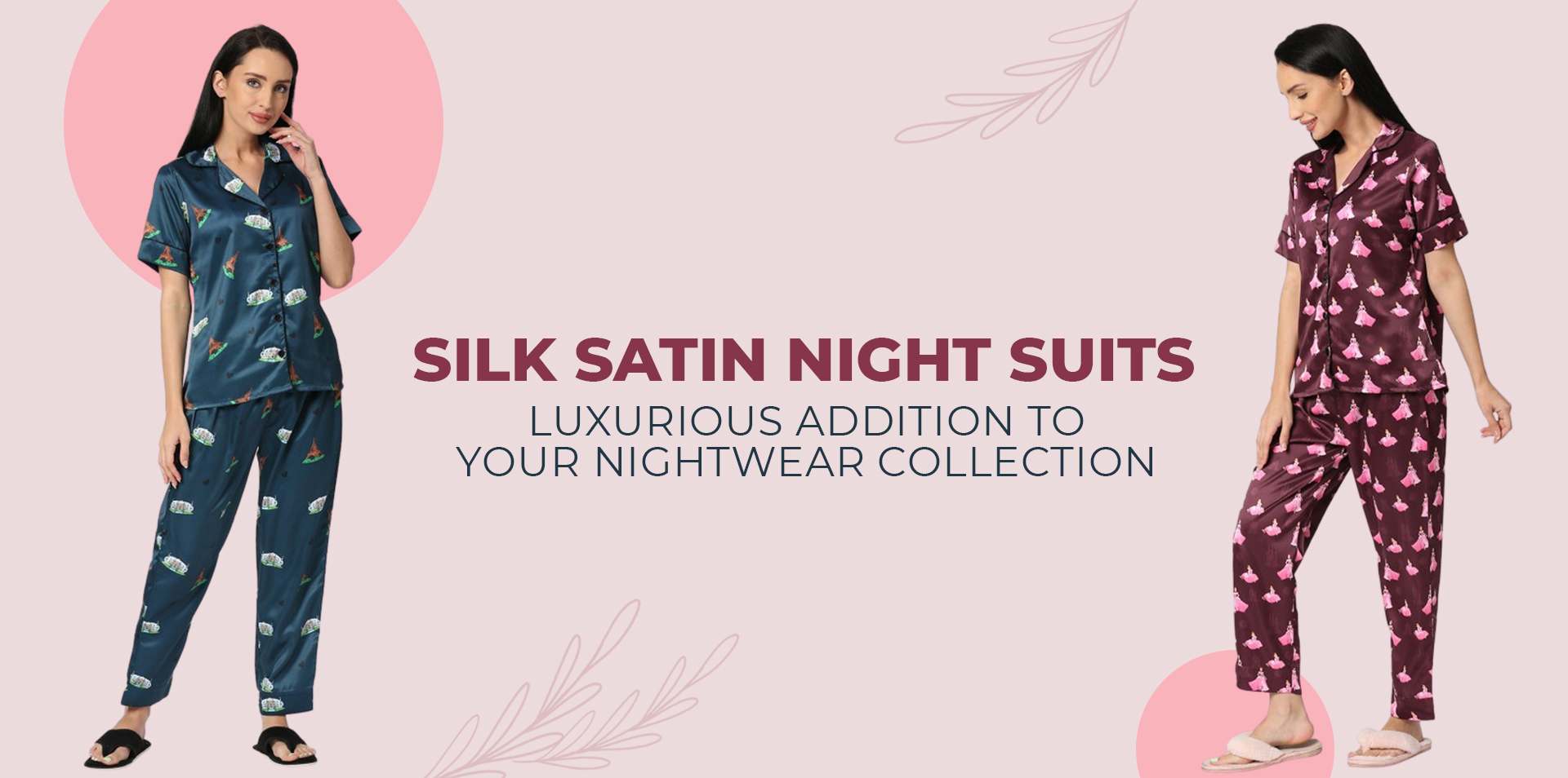 5 Silk Satin Night Suits Addition to Your Nightwear Collections | SMarty Pants